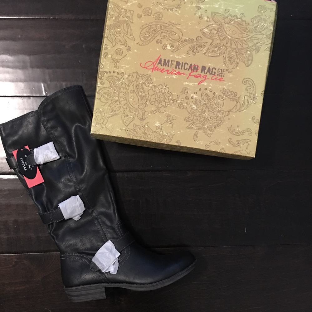 NIB Black American Rag Boots | Size 9